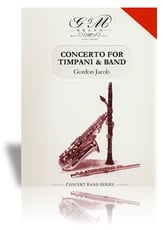 Concerto for Timpani and Band Concert Band sheet music cover